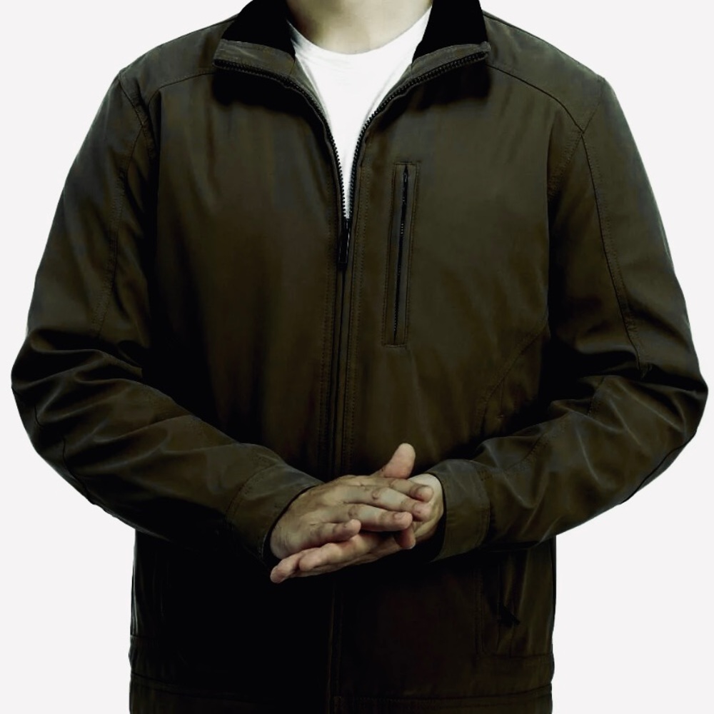 London Fog Men’s Small Audubon Microfiber Coat